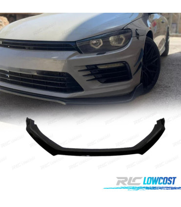 SPOILER LAME VOLKSWAGEN VW SCIROCCO 15- LOOK R NOIR BRILLANT