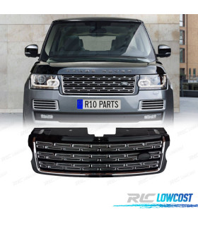 GRILLE RANGE ROVER VOGUE 05-09 LOOK SVA AUTOBIOGRAPHY NOIR BRILLANT CHROME