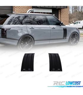 ENTRÉES D'AIR LATÉRALES RANGE ROVER VOGUE 13-17 LOOK SVO NOIR BRILLANT