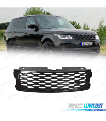GRILLE RANGE ROVER VOGUE 18- NOIR BRILLANT