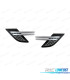ENTRÉES D'AIR LATÉRALES RANGE ROVER SPORT 14-17 NOIR BRILLANT ARGENT