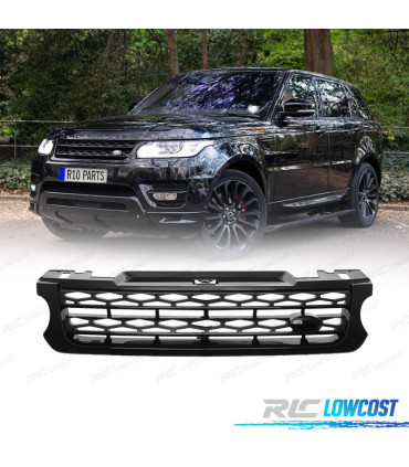 GRILLE RANGE ROVER SPORT 14-17 NOIR BRILLANT
