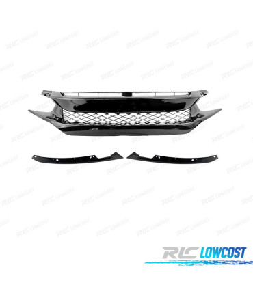 CALANDRE POUR HONDA CIVIC 16-20 LOOK TYPE R