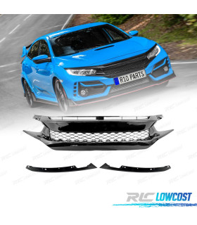 CALANDRE POUR HONDA CIVIC 16-20 LOOK TYPE R