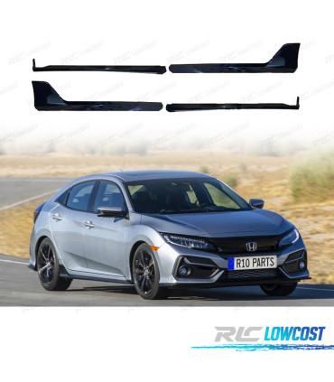 BAS DE CAISSE HONDA CIVIC 16-20 LOOK TYPE R