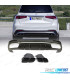 DIFFUSEUR ARRIÈRE MERCEDES W167 20- + EMBOUTS D´ÉCHAPPEMENT NOIRS LOOK AMG GLS63
