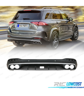 DIFFUSEUR ARRIER MERCEDES W167 20- LOOK GLE 53 NOIR CHROMÉE