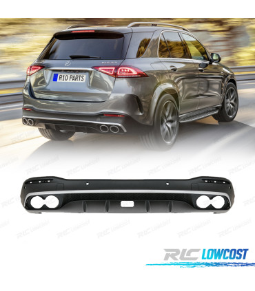DIFFUSEUR ARRIER MERCEDES W167 20- LOOK GLE 53 NOIR CHROMÉE