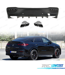 DIFFUSEUR ARRIER MERCEDES COUPE C167 20- LOOK GLE 63 NOIR