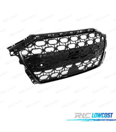 CALANDRE AUDI A3 8Y 21- LOOK RS3 NOIR BRILLANT