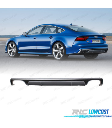 DIFFUSEUR AUDI A7 16-18 LOOK S7