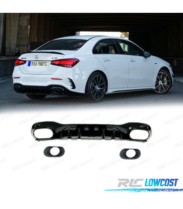 DIFFUSEUR MERCEDES CLASSE A V177 19-24 LOOK AMG A35