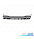 DIFFUSEUR MERCEDES GLC X253 SUV 19-22 LOOK AMG GLC63 NOIR CHROMÉE