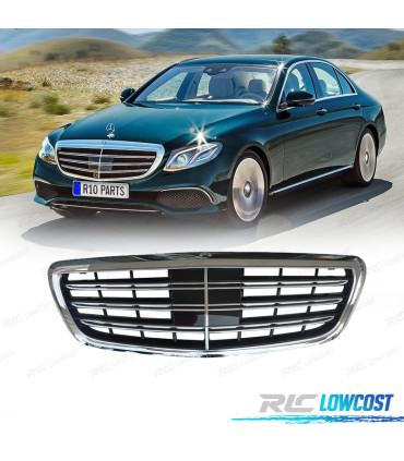 CALANDRE MERCEDES W213 16-20 CHROMÉE