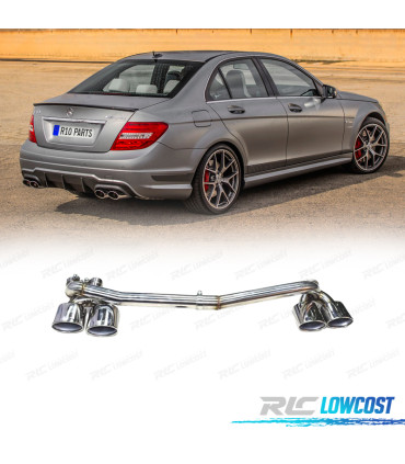 LIGNE D'ÉCHAPPEMENT MERCEDES W204 08-14 LOOK AMG C63