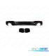 DIFFUSEUR ARRIÈRE AUDI A7 19-23 LOOK RS7 NOIR BRILLANT O---O