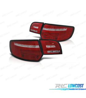 FEUX AURRIERE AUDI A3 8P 03-08 ROUGE CHROME