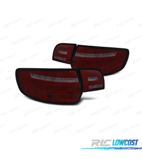FEUX AURRIERE POUR AUDI A3 8P 03-08 ROUGE FUMÉ