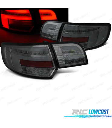 FEUX AURRIERE AUDI A3 8P 03-08 CHROME FUMÉ