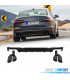 DIFFUSEUR ARRIÈRE AUDI A6 A6 AVANT 18-22 LOOK S6 NOIR BRILLANT
