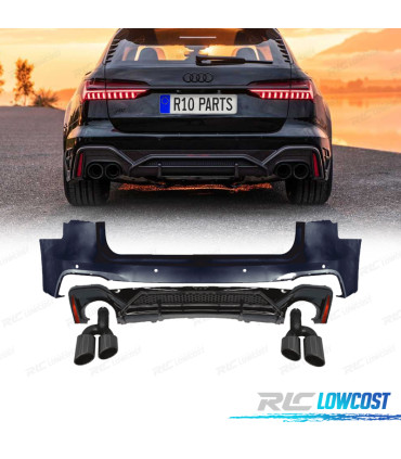 PARE-CHOCS ARRIÈRE AUDI A6 18-24 LOOK RS6 ABT
