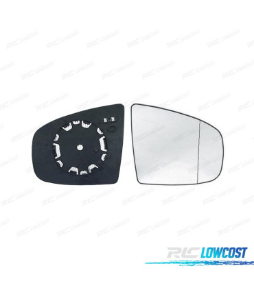 GLACE RÉTROVISEUR BASE DROITE BMW X5 E70 07-13