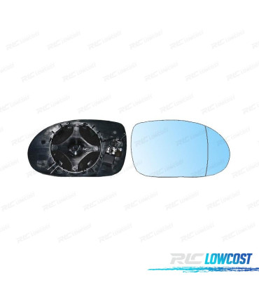 GLACE RÉTROVISEUR BASE DROITE CITROEN C5 01-08 BLEU