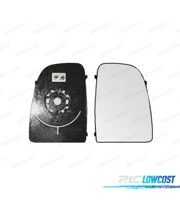 GLACE RÉTROVISEUR THERMIQUE BASE DROITE PEUGEOT BOXER 06-23
