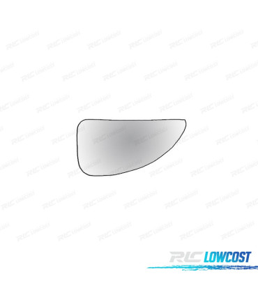 GLACE RÉTROVISEUR INFÉRIEUR + BASE DROITE FIAT MULTIPLA 99-10