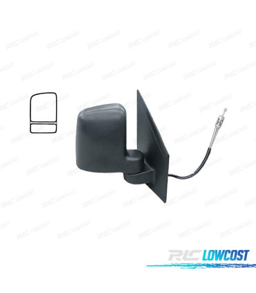 RÉTROVISEUR COMPLET DROIT FORD TOURNEO CONNECT 02-09 AVEC ANGLE MORT