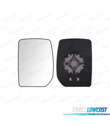 GLACE RÉTROVISEUR BASE GAUCHE FORD TRANSIT 00-09