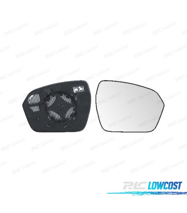 GLACE RÉTROVISEUR BASE DROITE RANGE ROVER EVOQUE 11-17