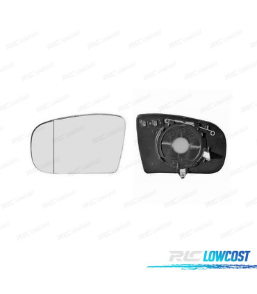 GLACE RÉTROVISEUR BASE GAUCHE MERCEDES W210 E 00-02