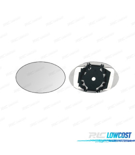 GLACE RÉTROVISEUR BASE RÉVERSIBLE GAUCHE / DROITE MINI R50 R53 01-06
