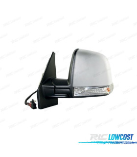 RÉTROVISEUR COMPLET GAUCHE FIAT DOBLO 10- 6 BROCHES ÉLECTRIQUE