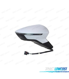 RÉTROVISEUR COMPLET DROIT SEAT LEON 13-17 THERMIQUE