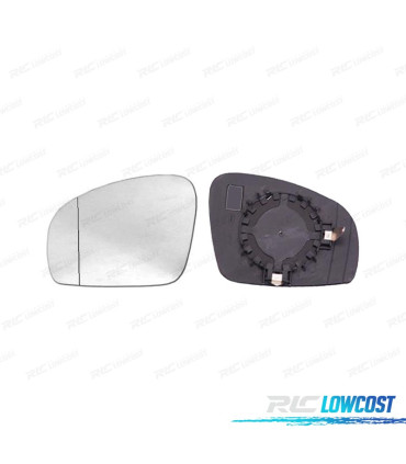 GLACE RÉTROVISEUR BASE GAUCHE SKODA FABIA 07-14