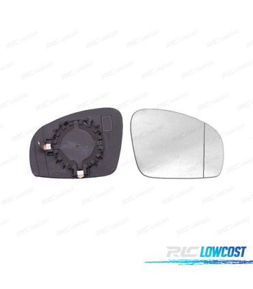 GLACE RÉTROVISEUR BASE DROITE SKODA FABIA 07-14
