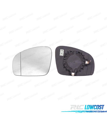 GLACE RÉTROVISEUR BASE GAUCHE SKODA FABIA 07-14 THERMIQUE