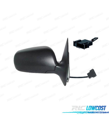 RÉTROVISEUR COMPLET DROIT SKODA FABIA 98-07 ÉLECTRIQUE