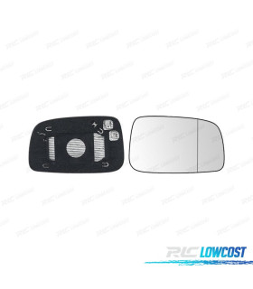 GLACE RÉTROVISEUR BASE DROITE TOYOTA COROLLA 04-07 CONVEXE THERMIQUE