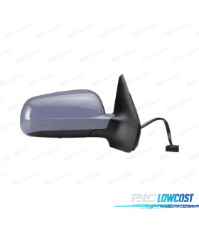 RÉTROVISEUR COMPLET DROIT VOLKSWAGEN VW GOLF IV 98-03 ÉLECTRIQUE PRIMÉ BLEU