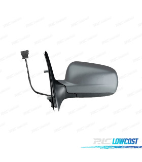 RÉTROVISEUR COMPLET GAUCHE VOLKSWAGEN VW POLO 00-02 ÉLECTRIQUE