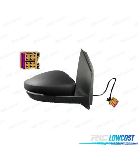 RÉTROVISEUR COMPLET DROIT VOLKSWAGEN VW POLO 09-17 MÉCANIQUE