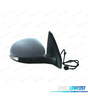 RÉTROVISEUR COMPLET DROIT VOLKSWAGEN VW TIGUAN 07-17 ÉLECTRIQUE PRIMÉ