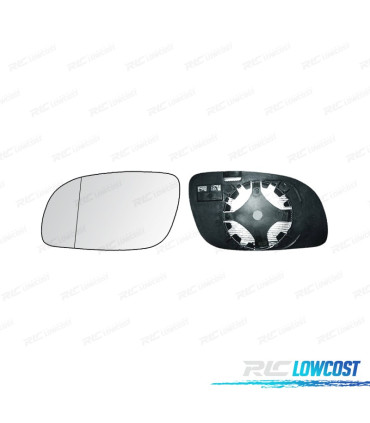 GLACE RÉTROVISEUR BASE GAUCHE VOLKSWAGEN VW TOURAN 03-09 ASPHÉRIQUE