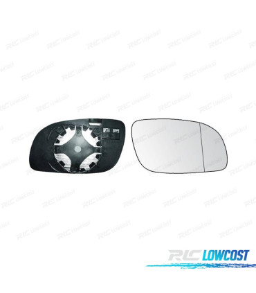 GLACE RÉTROVISEUR BASE DROITE VOLKSWAGEN VW TOURAN 03-09 ASPHERIQUE
