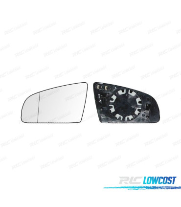 GLACE RÉTROVISEUR BASE GAUCHE AUDI A6 C6 4F 04-08