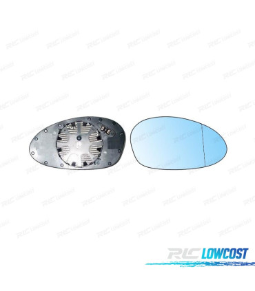 GLACE RÉTROVISEUR BASE DROITE BMW SÉRIE 1 E87 04-10 BLEU