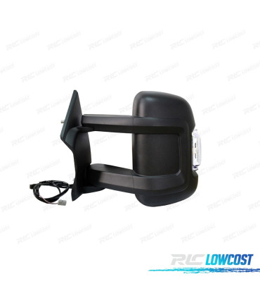 RÉTROVISEUR COMPLET GAUCHE FIAT DUCATO 06-11 ÉLECTRIQUE BLANC